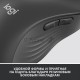 Мышь беспроводная Logitech Signature M650 L LEFT графитовый, 4000 dpi, радиоканал, Bluetooth, USB, кнопки - 5