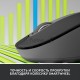 Мышь беспроводная Logitech Signature M650 L LEFT графитовый, 4000 dpi, радиоканал, Bluetooth, USB, кнопки - 5