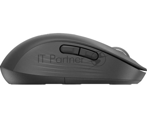 Мышь беспроводная Logitech Signature M650 L LEFT графитовый, 4000 dpi, радиоканал, Bluetooth, USB, кнопки - 5