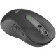 Мышь беспроводная Logitech Signature M650 L LEFT графитовый, 4000 dpi, радиоканал, Bluetooth, USB, кнопки - 5