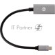 Адаптер USB Type-Cm---->DP(f) 1.4v, 8K@ 60Hz, Alum  Shell,VCOM <CU480M>