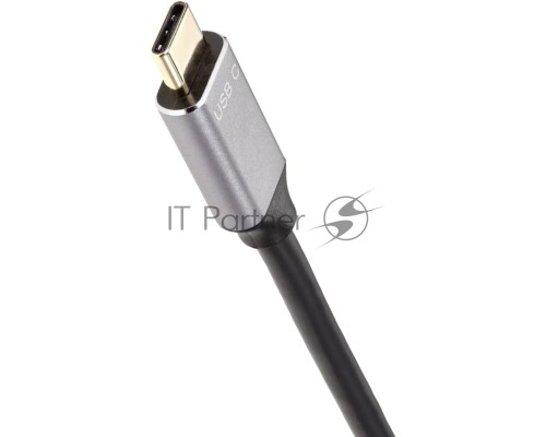 Адаптер USB Type-Cm---->DP(f) 1.4v, 8K@ 60Hz, Alum  Shell,VCOM <CU480M>