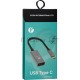 Адаптер USB Type-Cm---->DP(f) 1.4v, 8K@ 60Hz, Alum  Shell,VCOM <CU480M>