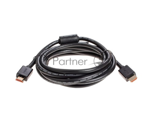 Кабель HDMI-19M --- HDMI-19M ver 2.0+3D/Ethernet ,3m, 2 фильтра Telecom/VCOM  <TCG215F-3M>