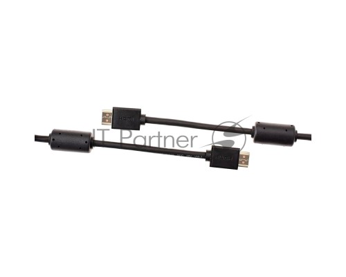 Кабель HDMI-19M --- HDMI-19M ver 2.0+3D/Ethernet ,3m, 2 фильтра Telecom/VCOM  <TCG215F-3M>
