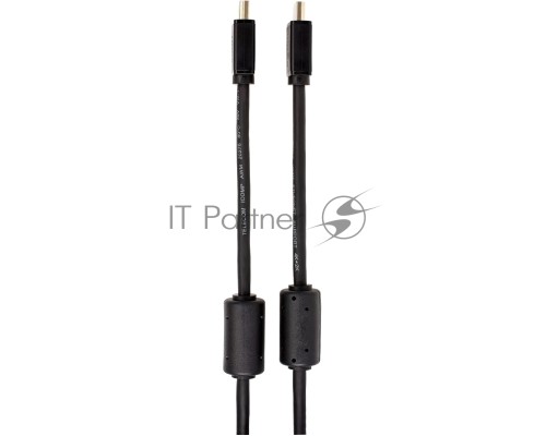 Кабель HDMI-19M --- HDMI-19M ver 2.0+3D/Ethernet ,3m, 2 фильтра Telecom/VCOM  <TCG215F-3M>