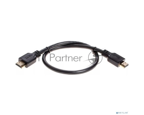 Кабель HDMI 19M/M,ver. 2.1, 8K@60 Hz 0.5m Telecom/VCOM  <TCG255-0.5M>