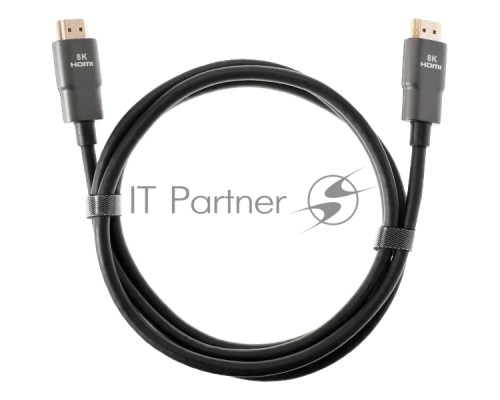 Кабель HDMI 19M/M,ver. 2.1, 8K@60 Hz 1.5m iOpen (Aopen/Qust/VCOM ) <ACG863-1.5M>