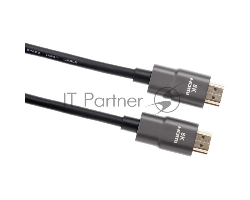 Кабель HDMI 19M/M,ver. 2.1, 8K@60 Hz 1m iOpen (Aopen/Qust/VCOM) <ACG863-1M>