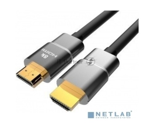 Кабель HDMI 19M/M,ver. 2.1, 8K@60 Hz 1m iOpen (Aopen/Qust/VCOM) <ACG863-1M>