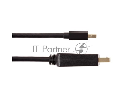 Кабель-переходник Mini DisplayPort M -> Display Port M  4K*60 Hz 1,8м VCOM <CG682-1.8M>