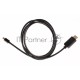 Кабель-переходник Mini DisplayPort M -> Display Port M  4K*60 Hz 1,8м VCOM <CG682-1.8M>
