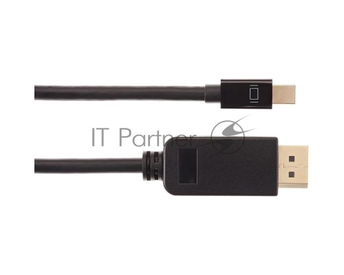 Кабель-переходник Mini DisplayPort M -> Display Port M  4K*60 Hz 1,8м VCOM <CG682-1.8M>