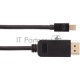 Кабель-переходник Mini DisplayPort M -> Display Port M  4K*60 Hz 1,8м VCOM <CG682-1.8M>
