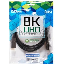 Кабель соединительный DISPLAY PORT v1.4, 8K@60Hz, 3m iOpen (Aopen/Qust)<ACG633-3M>