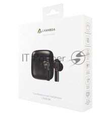 Беспроводные внутриканальные наушники Lyambda True Wireless LTW20-BK Черный