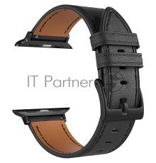 Кожаный ремешок для Apple Watch 38/40/41 mm LYAMBDA NEMBUS LWA-41-40-BK Black