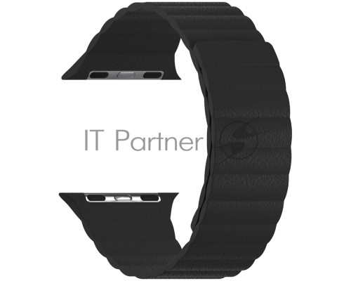 Кожаный ремешок для Apple Watch 38/40 mm LYAMBDA POLLUX DSP-24-40-BK Black