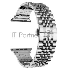 Универсальный ремешок из нержавеющей стали для часов 22 mm LYAMBDA CETUS DSG-11-22-SL Silver
