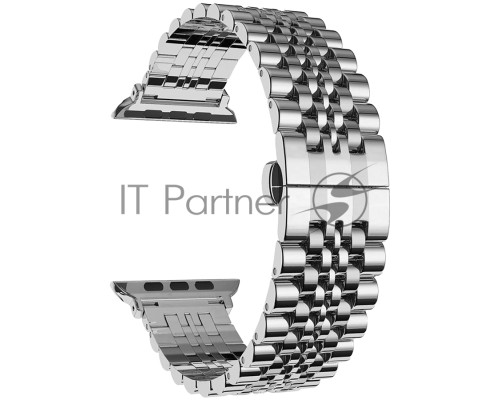 Универсальный ремешок из нержавеющей стали для часов 22 mm LYAMBDA CETUS DSG-11-22-SL Silver