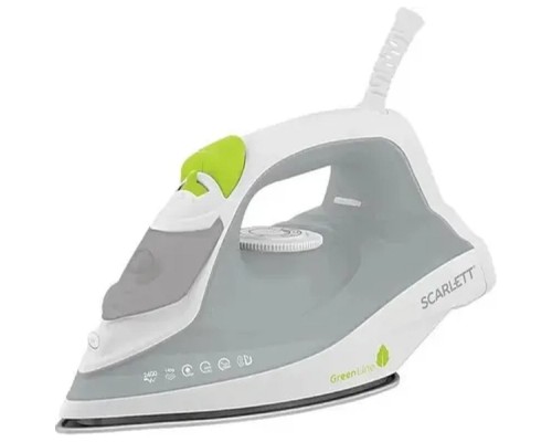 [Чайник] Утюг Scarlett SC-SI30K60,  2400Вт,  белый/серый