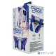 Гарнитура Party Cat mini ВТ 0050 (фиолетово-голубые) c подсветкой, накладная, Bluetooth 5.0+EDR, 360 мА-ч, до 10 часов работы, пластик+экокожа