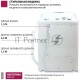 Стиральная машина Мастерица WM-0102 цвет бака белый