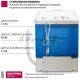 Стиральная машина Мастерица WM-0102 цвет бака синий