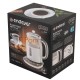 Чайник электрический Endever Skyline KR-365G, бежевый, мощность 1850 Вт, емкость 1,5 л, корпус из пластика, стекла и нержавеющей стали, 6 шт/уп.