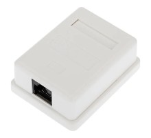 Rexant (03-0132) Розетка компьютерная внешняя, 1-порт RJ-45 (8P8C), UTP CAT 6