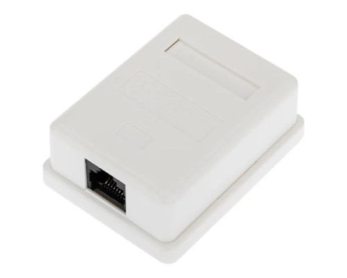 [Розетки и патч-панели] Rexant (03-0132) Розетка компьютерная внешняя, 1-порт RJ-45 (8P8C), UTP CAT 6