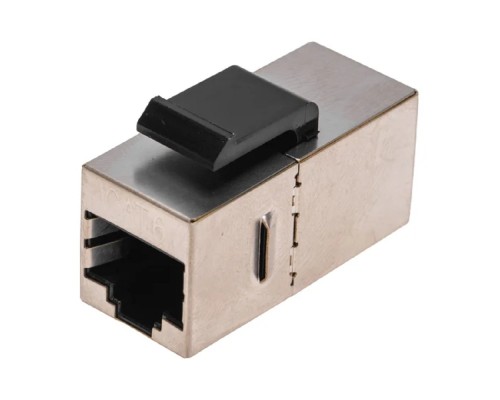 [Розетки и патч-панели] Rexant (02-0109) Адаптер проходной формата Keystone, Jack RJ-45(8P8C), FTP, CAT 6 PRO