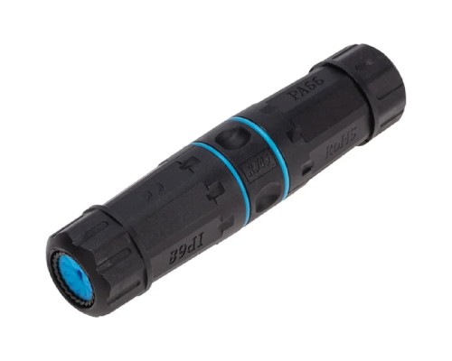 [Розетки и патч-панели] Rexant (02-0283) Индустриальный проходной адаптер уличный, RJ-45(8P8C), FTP, CAT 6, IP68