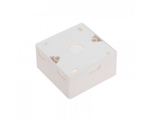 [Розетки и патч-панели] Rexant (03-0126) Короб накладной для лицевых панелей 80х80 под 2 модуля 45х22,5 Mosaic