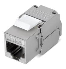 Rexant (02-0071) Модуль Keystone Jack RJ-45(8P8C), FTP экранированный, CAT 5e, тип 180 градусов, самозажимной PRO
