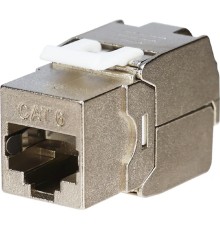 Rexant (02-0261) Модуль Keystone Jack RJ-45(8P8C), FTP экранированный, CAT 6, тип 180 градусов, самозажимной PRO
