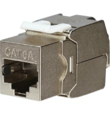 Rexant (02-0361) Модуль Keystone, Jack RJ-45(8P8C), FTP экранированный, CAT 6A, тип 180 градусов, самозажимной PRO