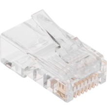 Rexant (05-1020) Разъем сквозной RJ-45(8P8C) под витую пару, UTP, CAT 5e ( Упаковка 100 шт )