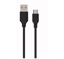 Bion Кабель USB 2.0 - USB Type-C (AM/CM), 3А (36W), 1 м, черный [BXP-CCP-USB2-AMCM-6-1M]