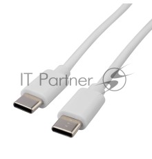 Кабель Type-C - Type-C PD 60W/1m/PVC/white/ REXANT