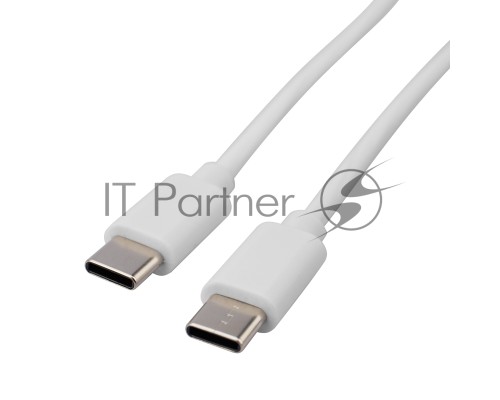 Кабель Type-C - Type-C PD 60W/1m/PVC/white/ REXANT
