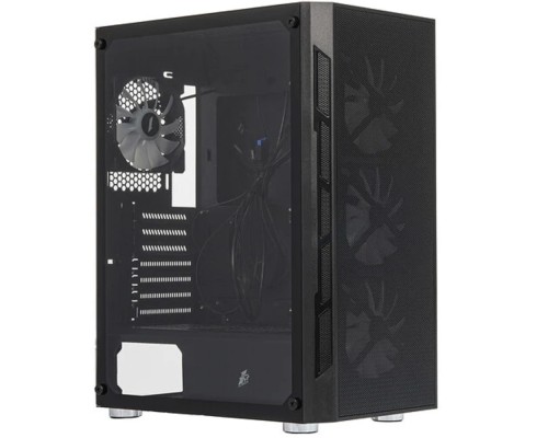 [Корпус] 1STPLAYER FIREBASE XP Black / ATX / 4x120mm LED fans / XP-BK-4F1