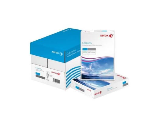 [Бумага широкоформатная Xerox, Canon] Бумага XEROX Colotech Plus Blue, 160г, A4, 250 листов (5шт в упаковке) (003R94656)