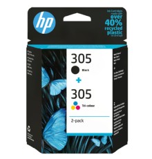 Картридж струйный HP 305 6ZD17AE черный/трехцветный (120стр.) (2мл) для HP DJ 2300, 2700, 2730, 4100, 4134