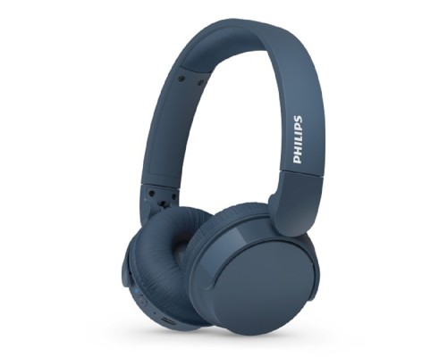 [Наушники] Наушники накладные PHILIPS TAH4209BL/00 Bt 5.3/ 55 hrs/USB-C/быстрая зарядка/функция Dynamic Bass