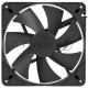 Вентилятор 5bites FB14025S-12L4MX черный 140мм 1200rpm 4-pin 25db