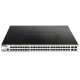 Управляемый коммутатор 2 уровня D-Link DGS-1210-52MPP/ME/B3A PROJ с 48 портами 10/100/1000Base-T и 4 портами 1000Base-X SFP (48 портов с поддержкой PoE 802.3af/802.3at (30 Вт), PoE-бюджет 740 Вт)