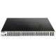 Управляемый коммутатор 2 уровня D-Link DGS-1210-52MPP/ME/B3A PROJ с 48 портами 10/100/1000Base-T и 4 портами 1000Base-X SFP (48 портов с поддержкой PoE 802.3af/802.3at (30 Вт), PoE-бюджет 740 Вт)