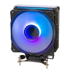 Кулер Eurocase 4PI120ARGB LGA775/115X/1700/FM2+/FM2/FM1/AM4/AM3/AM2+/AM2/AM5 (120mm fan, 800-1800rpm, 79.02CFM, 36dBA, 4-pin, TDP 180W)