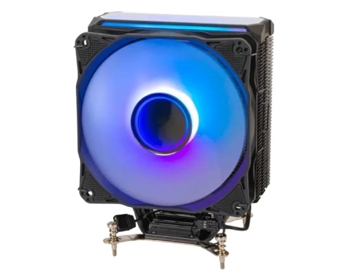 [Вентиляторы Eurocase] Кулер Eurocase 4PI120ARGB LGA775/115X/1700/FM2+/FM2/FM1/AM4/AM3/AM2+/AM2/AM5 (120mm fan, 800-1800rpm, 79.02CFM, 36dBA, 4-pin, TDP 180W)